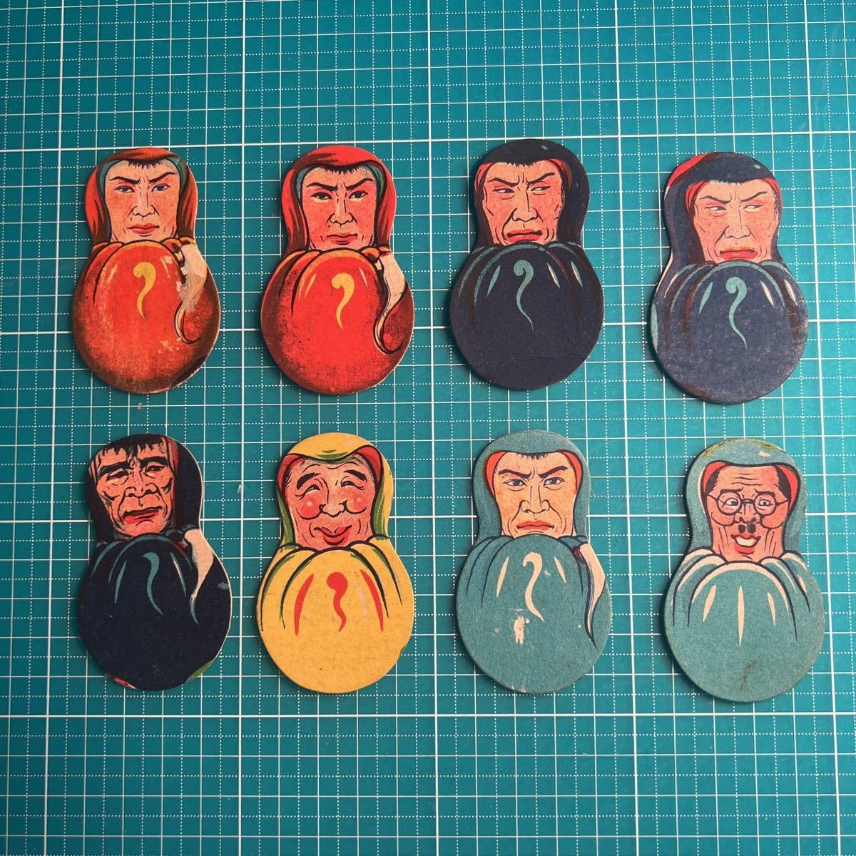 Amazon | 面子 メンコ めんこ ダルマ型 昭和レトロ コレクション